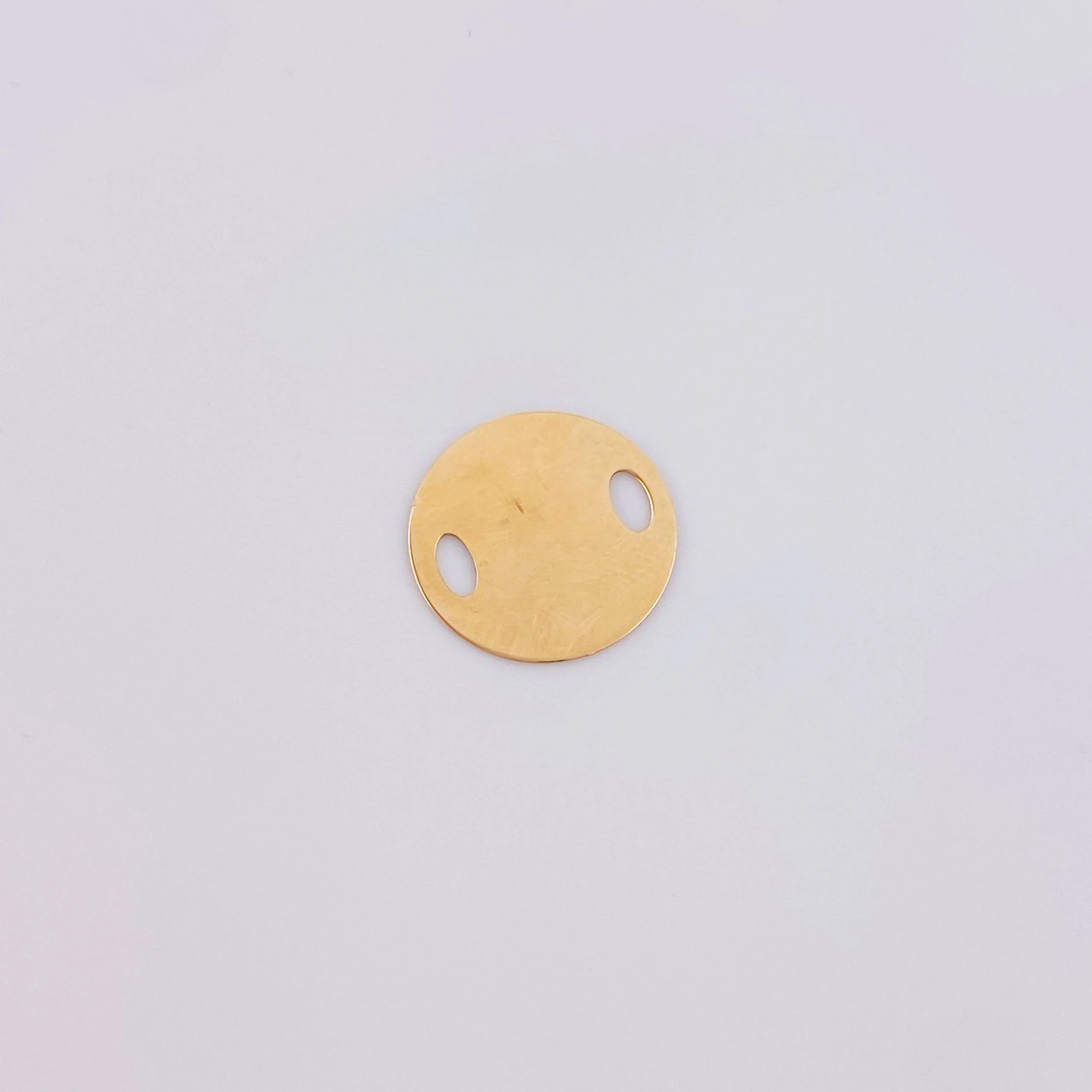 Herraje Circulo 0.45gr / 1.5cm / Oro Amarillo 18K - Image 2
