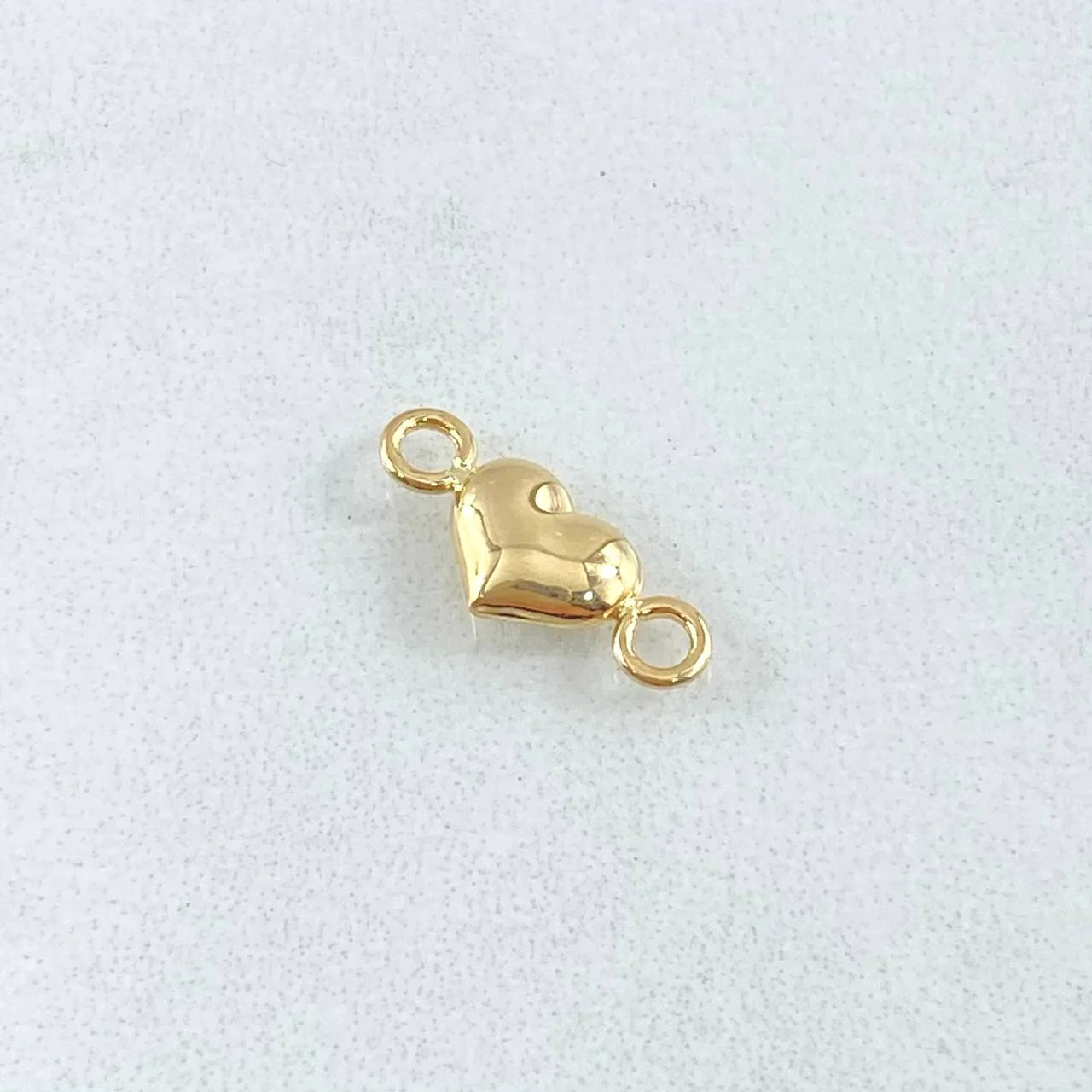 Herraje Corazon 0.25gr / 1.5cm / Oro Amarillo 18K - Image 2
