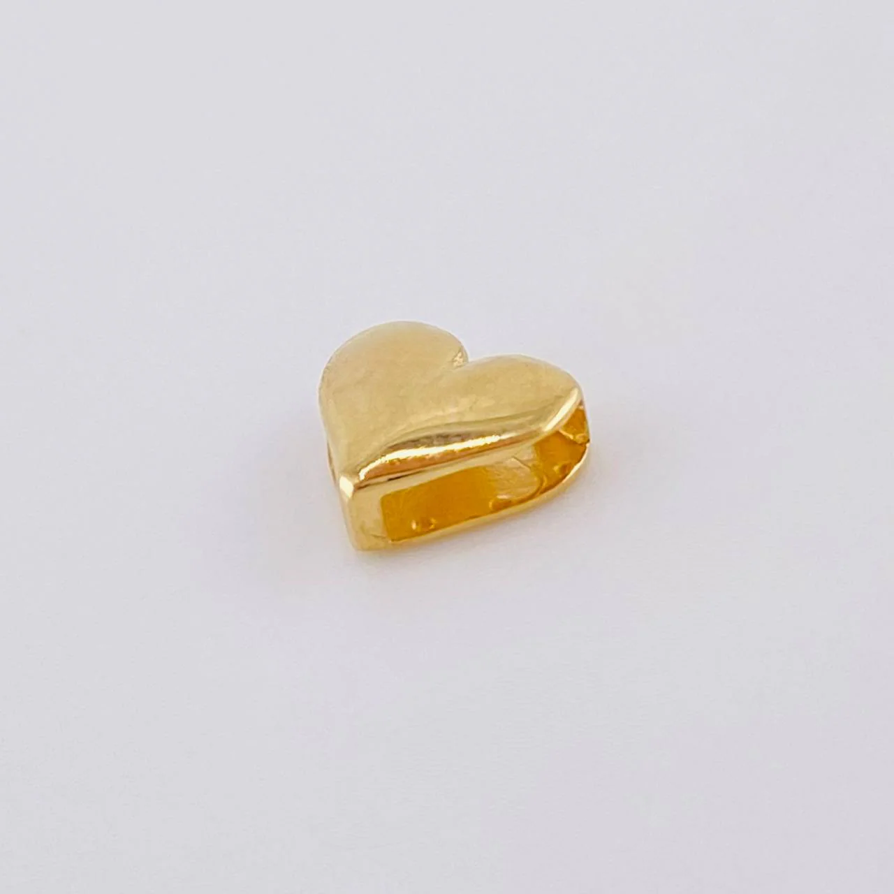 Herraje Corazón 0.55 g / 0.7 cm Oro Amarillo 18K - Image 2