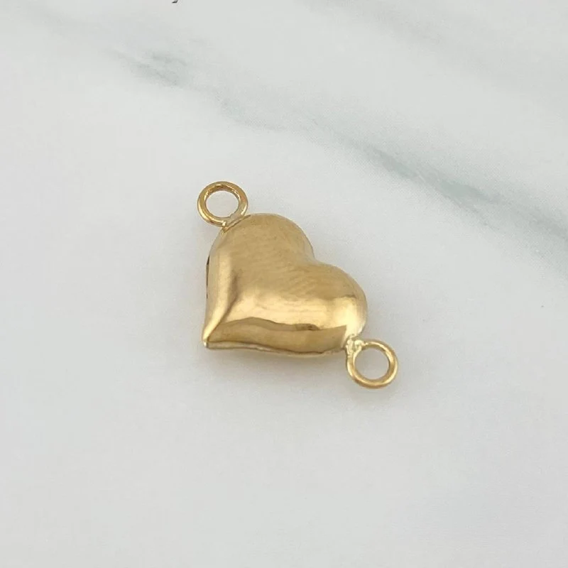 Herraje Corazón 0.6 g / 1.9 cm Oro Amarillo 18K - Image 3