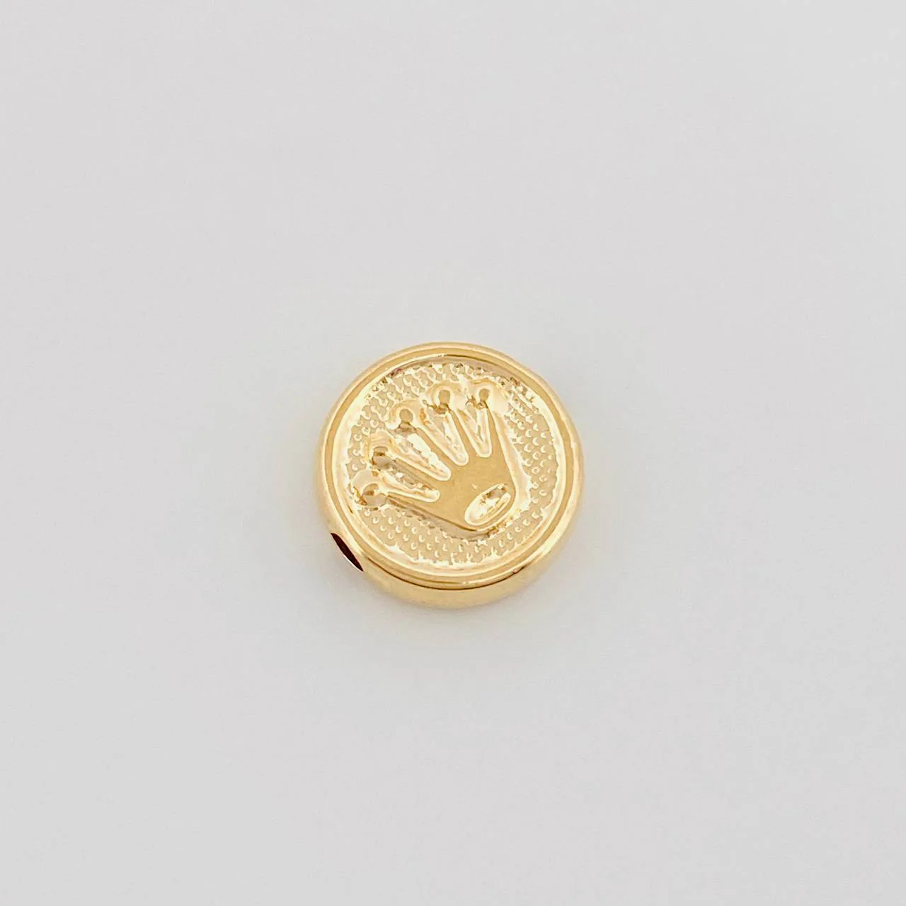 Herraje Corona 0.55 g / 1 cm Oro Amarillo 18K - Image 2