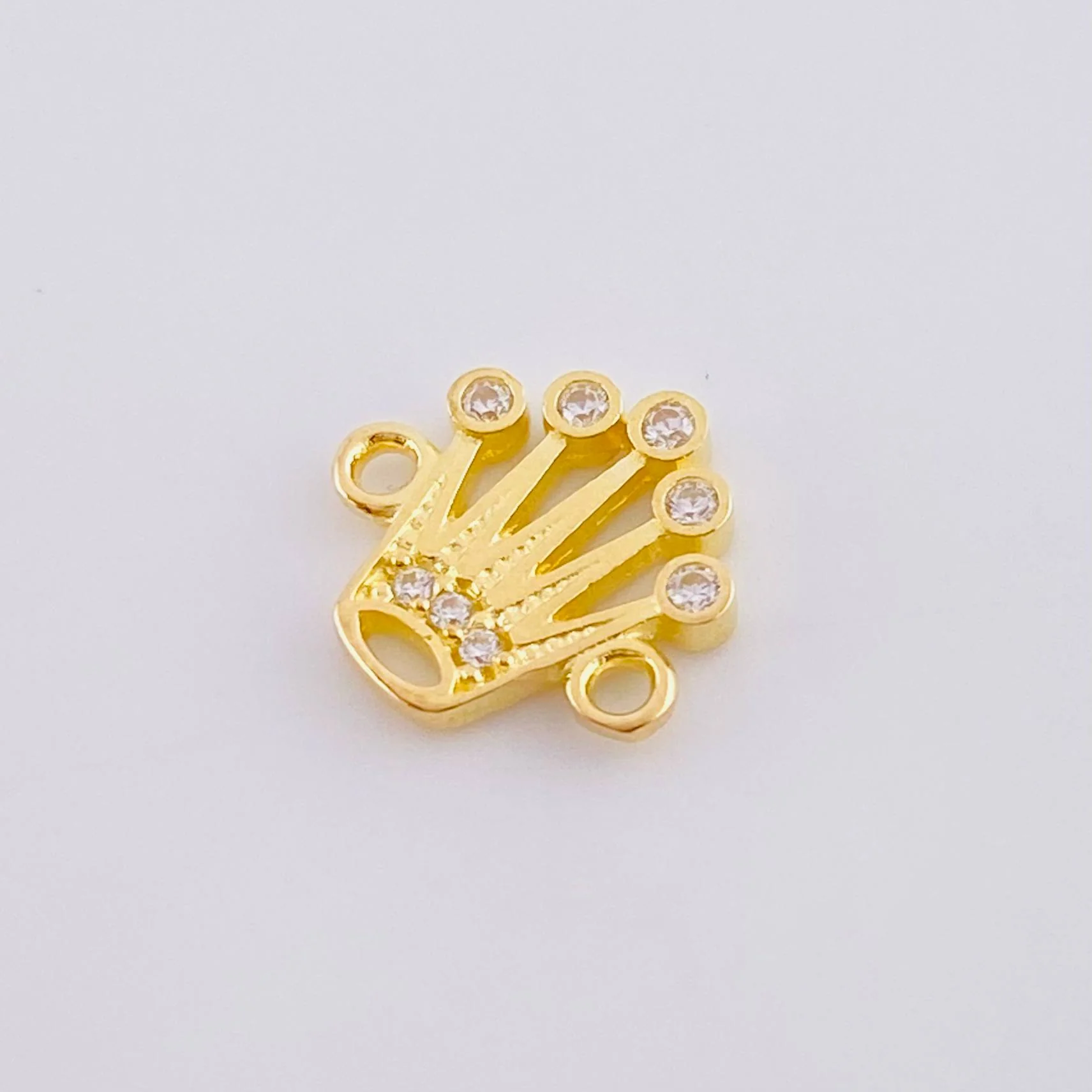 Herraje Corona 0.75 g / 1 cm Oro Amarillo 18K - Image 2