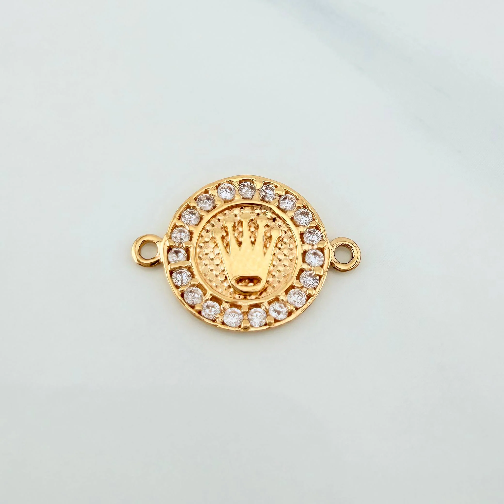 Herraje Corona 1.3 g / 1.8 cm Oro Amarillo 18K