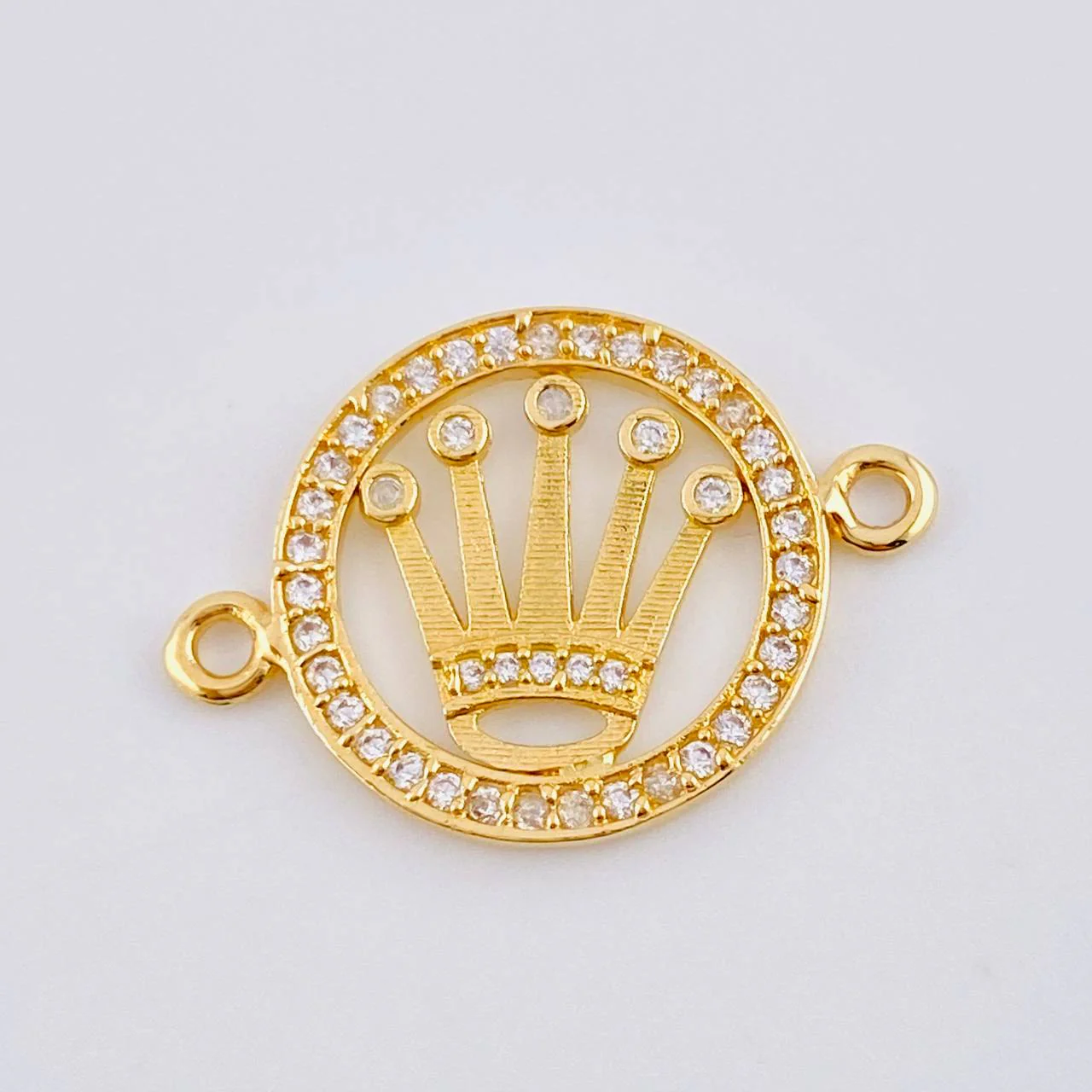 Herraje Corona 2.4gr / 2.6cm / Oro Amarillo 18K