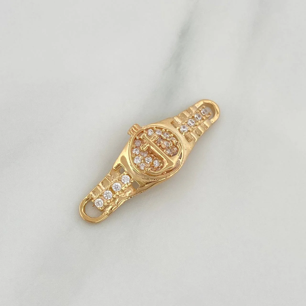 Herraje Correa Ancla 1.8gr / 2.7cm / Oro Amarillo 18K % - Image 2