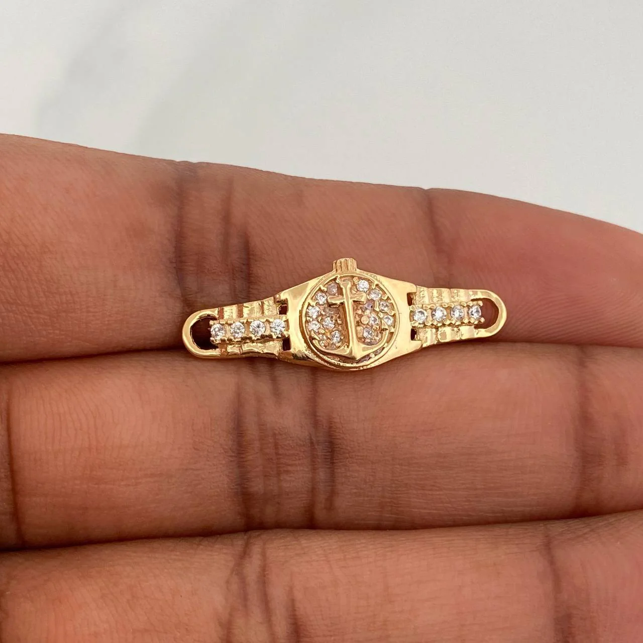 Herraje Correa Ancla 1.8gr / 2.7cm / Oro Amarillo 18K % - Image 4