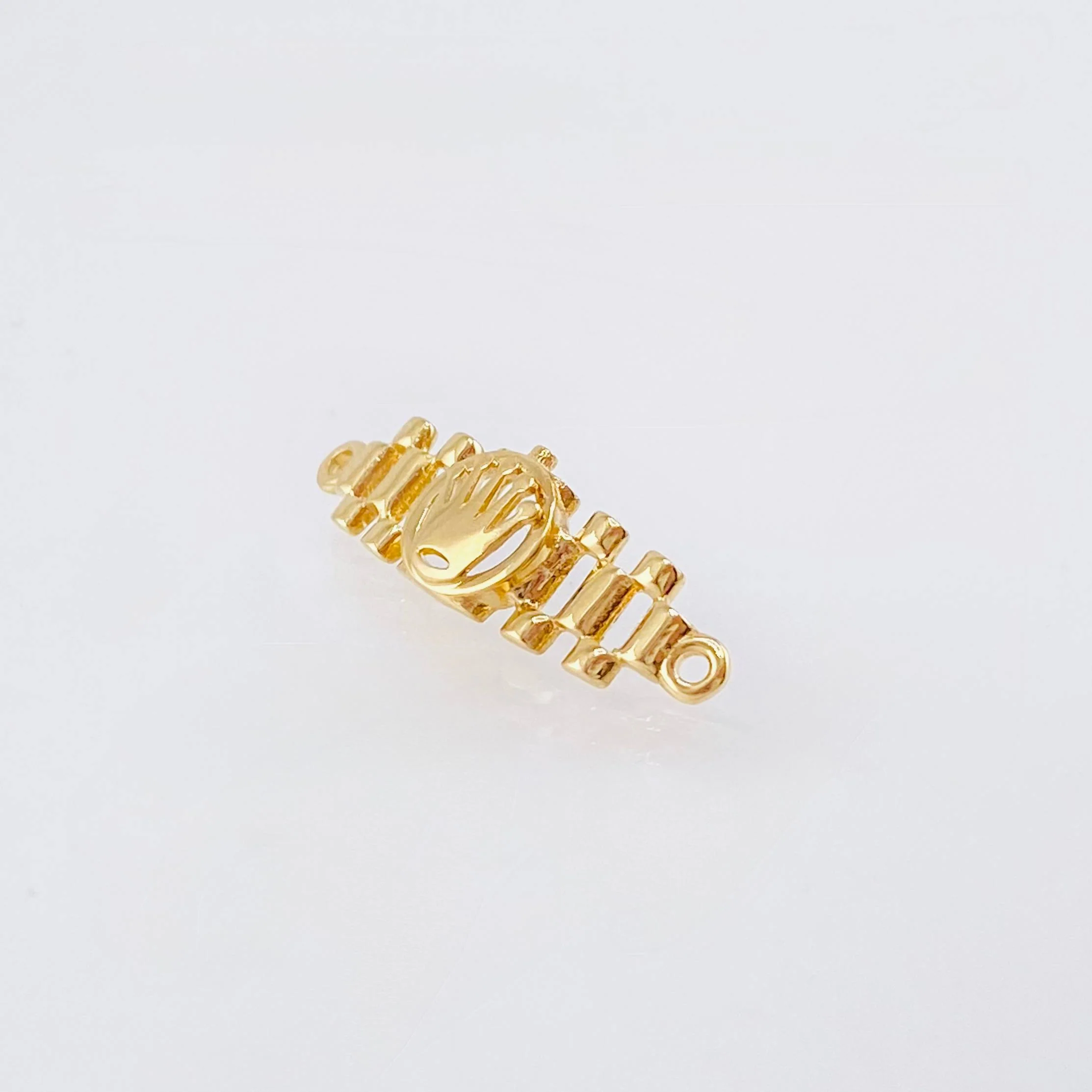 Herraje Correa Rx 1.3gr / 2.5cm / Oro Amarillo 18K - Image 2