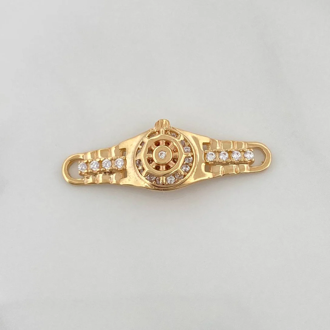 Herraje CorreaTimon 1.9gr / 2.7cm / Oro Amarillo 18K %