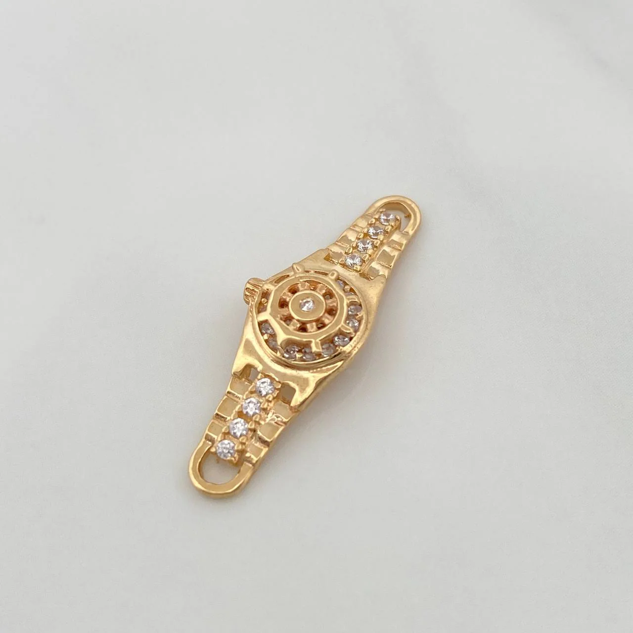 Herraje CorreaTimon 1.9gr / 2.7cm / Oro Amarillo 18K % - Image 3
