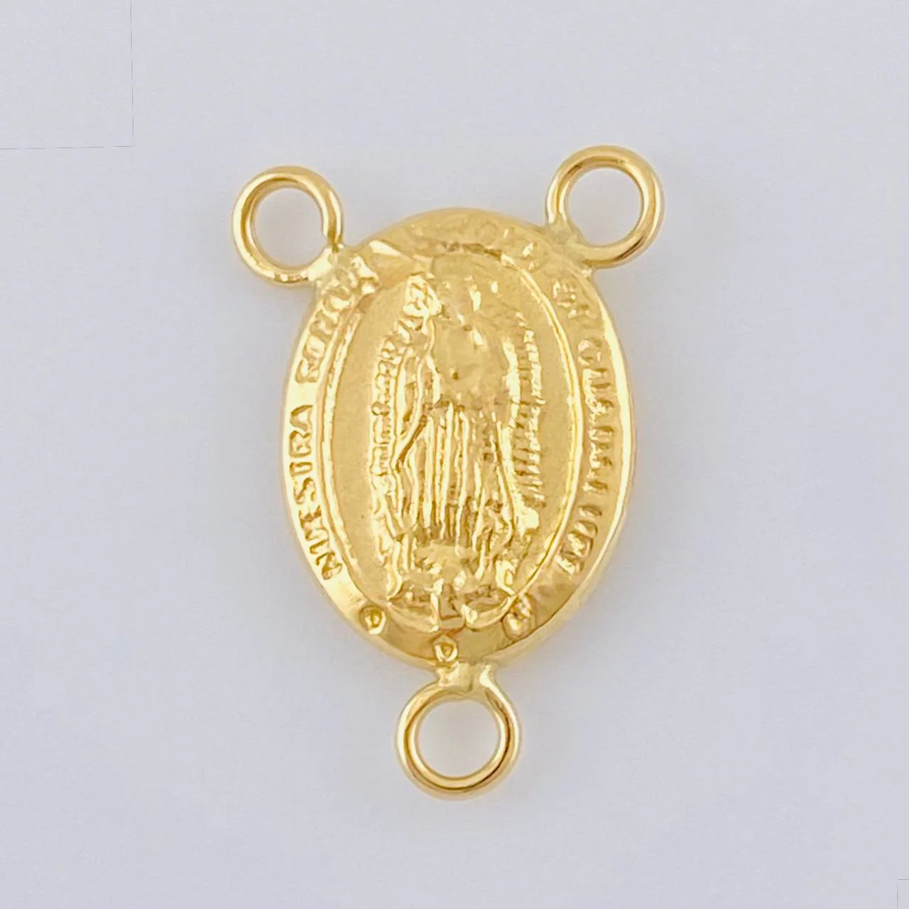 Herraje Crucero Virgen De Guadalupe 0.65 g / 1.5 cm Oro Amarillo 18K
