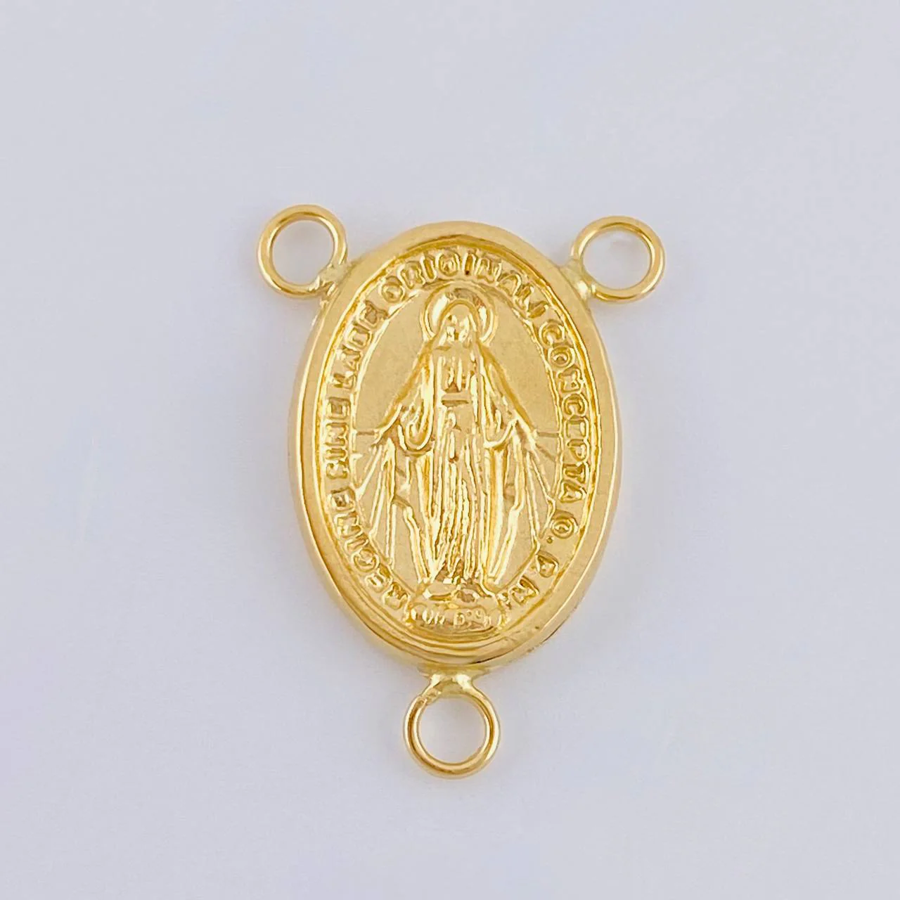 Herraje Crucero Virgen De La Milagrosa 1.15 g / 2.2 cm Oro Amarillo 18K