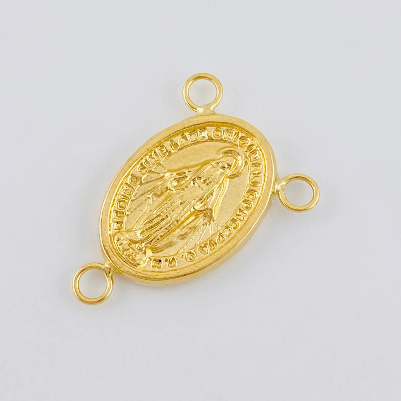 Herraje Crucero Virgen De La Milagrosa 1.15 g / 2.2 cm Oro Amarillo 18K - Image 2