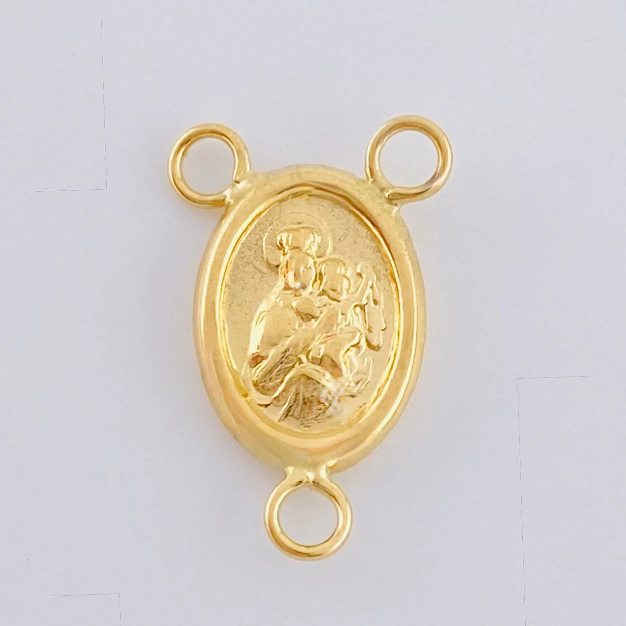 Herraje Crucero Virgen Del Carmen 0.5 g / 1.5 cm Oro Amarillo 18K - Image 3