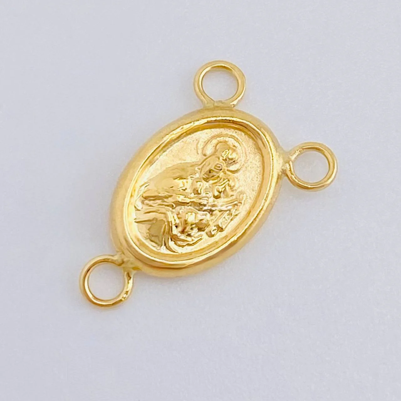 Herraje Crucero Virgen Del Carmen 0.5 g / 1.5 cm Oro Amarillo 18K - Image 2