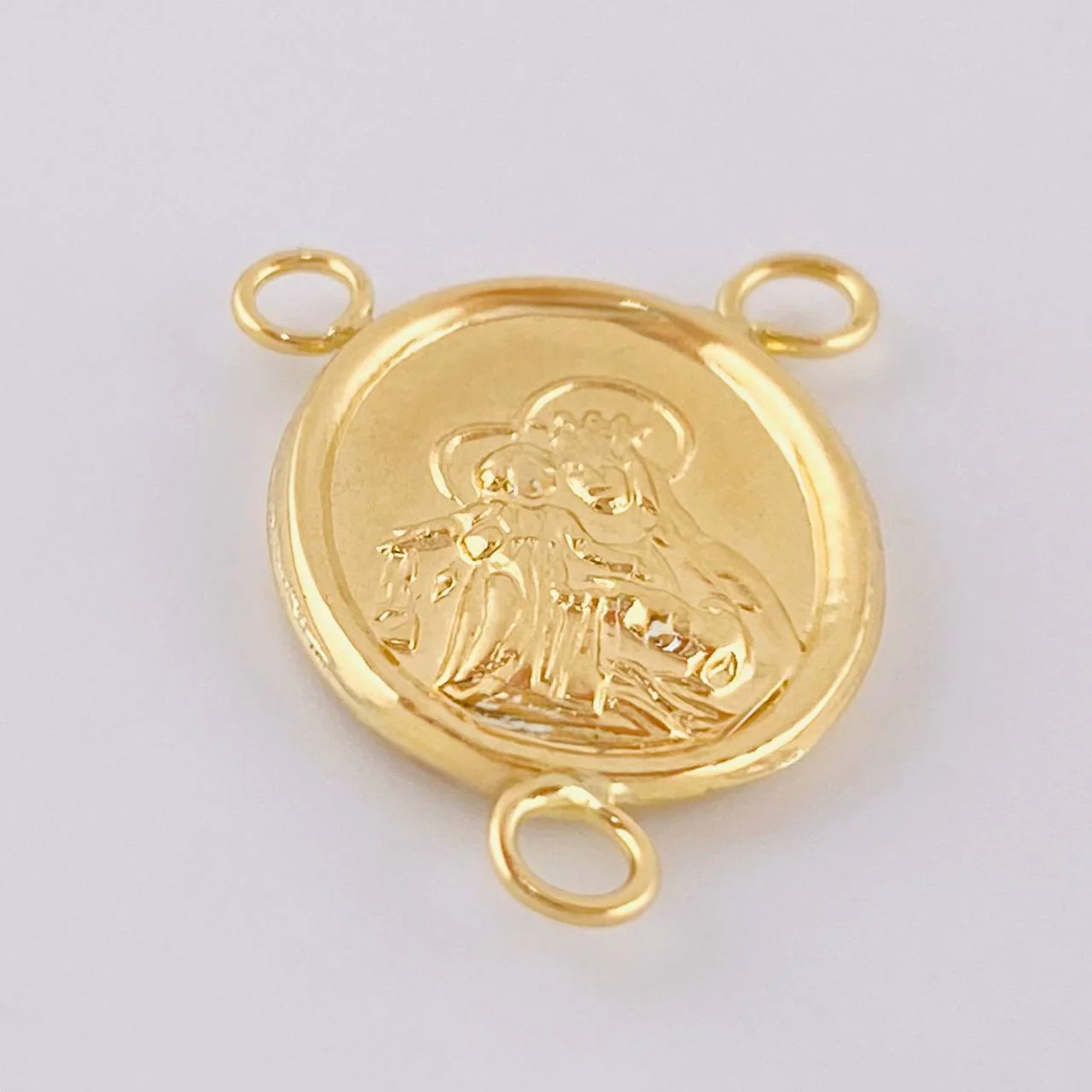 Herraje Crucero Virgen Del Carmen 0.9 g / 2 cm Oro Amarillo 18K - Image 3