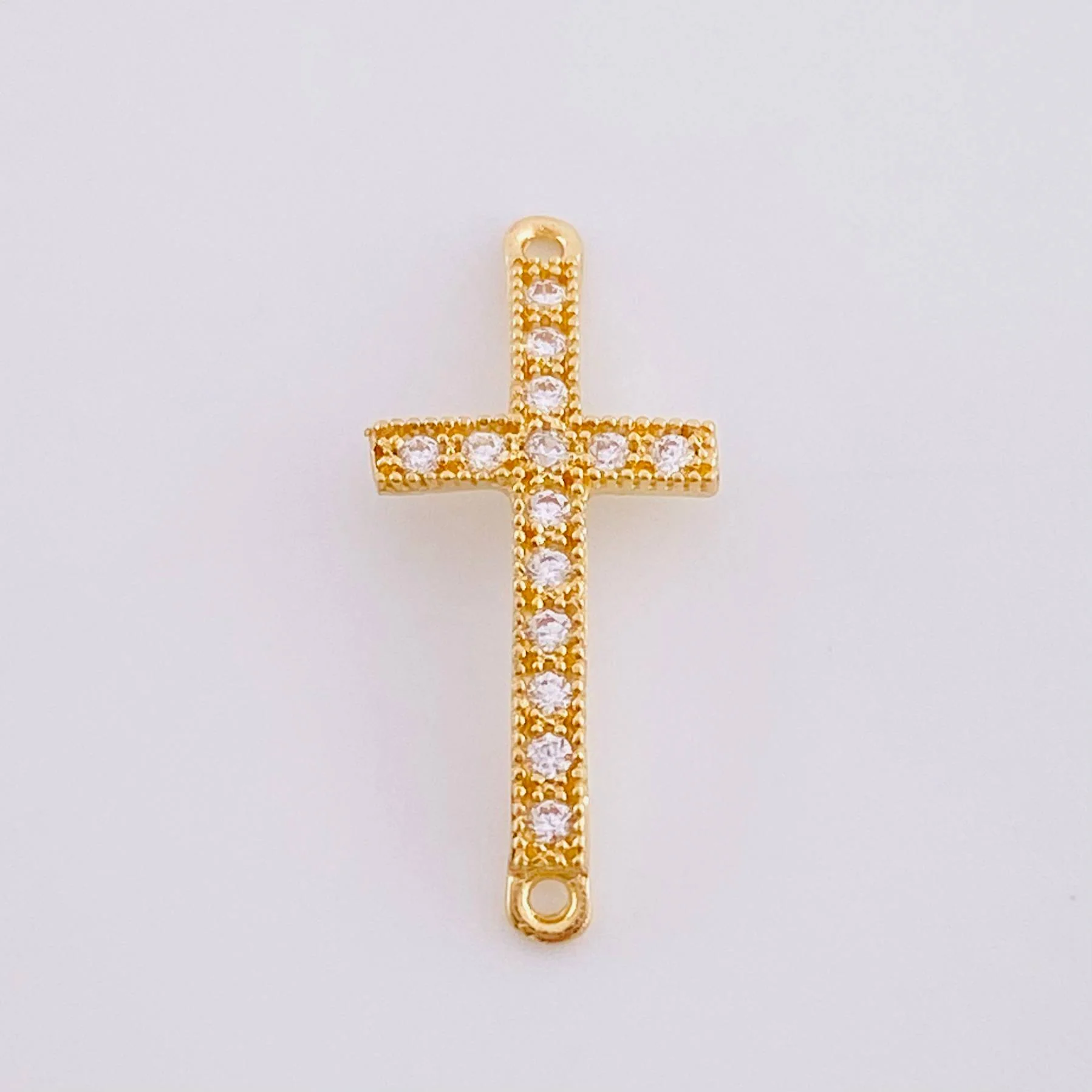 Herraje Cruz 0.75 g / 2 cm Oro Amarillo 18K