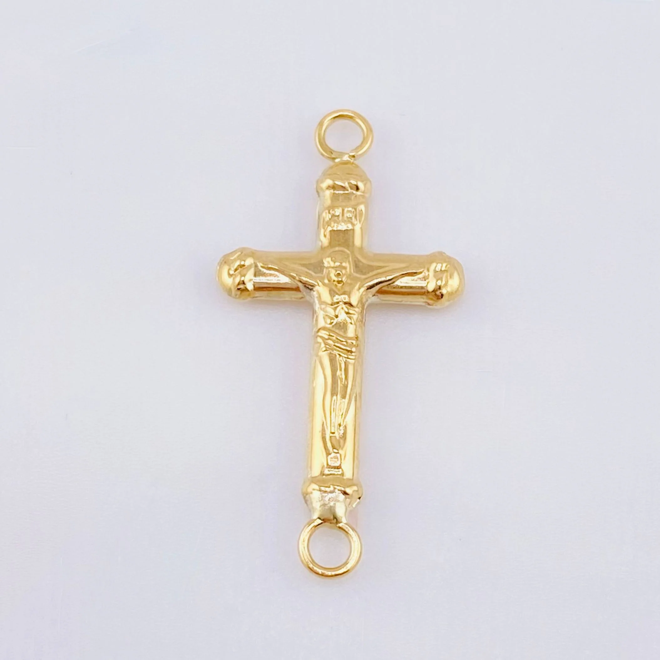 Herraje Cruz Cristo 0.7gr / 2.7cm / Oro Amarillo 18K