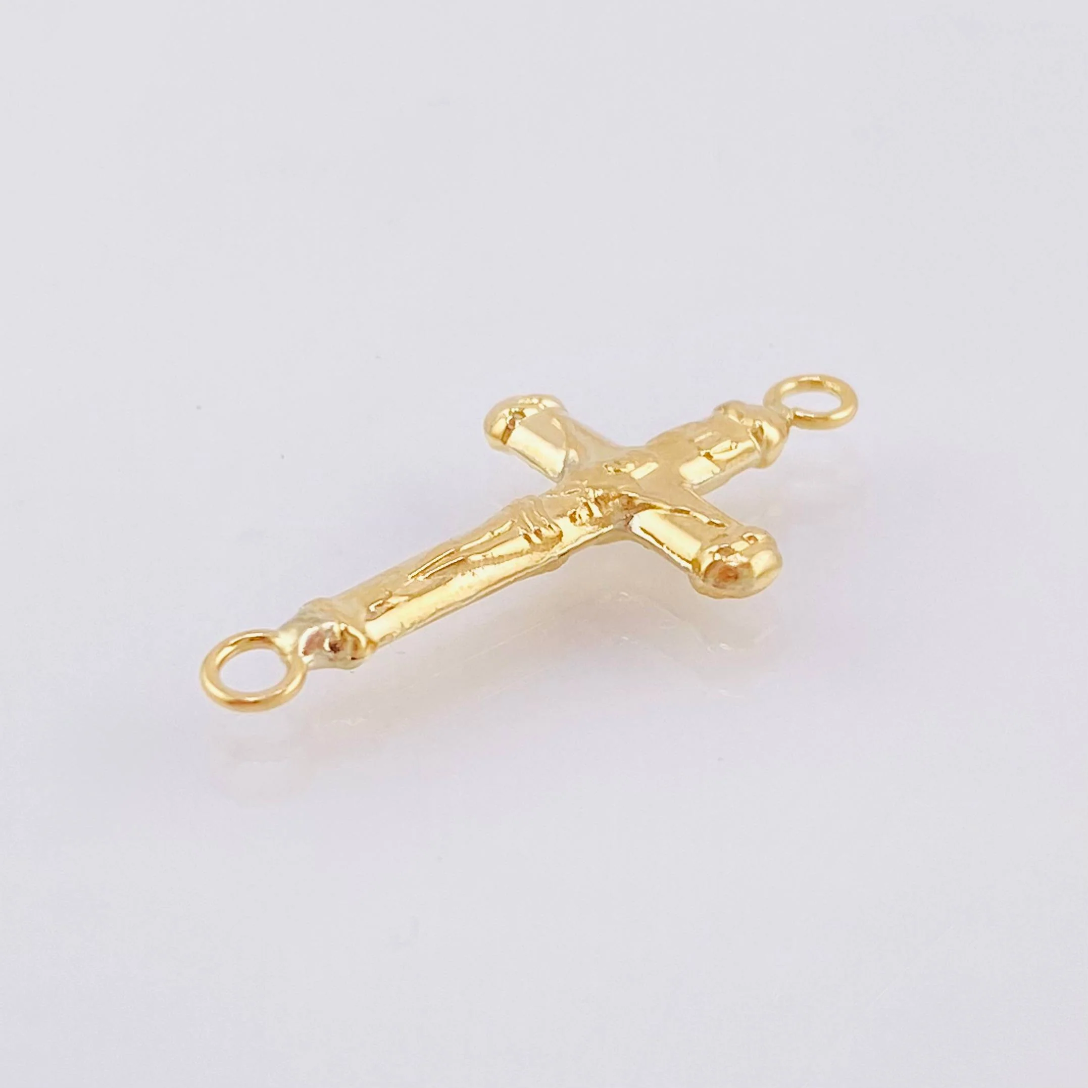 Herraje Cruz Cristo 0.7gr / 2.7cm / Oro Amarillo 18K - Image 2