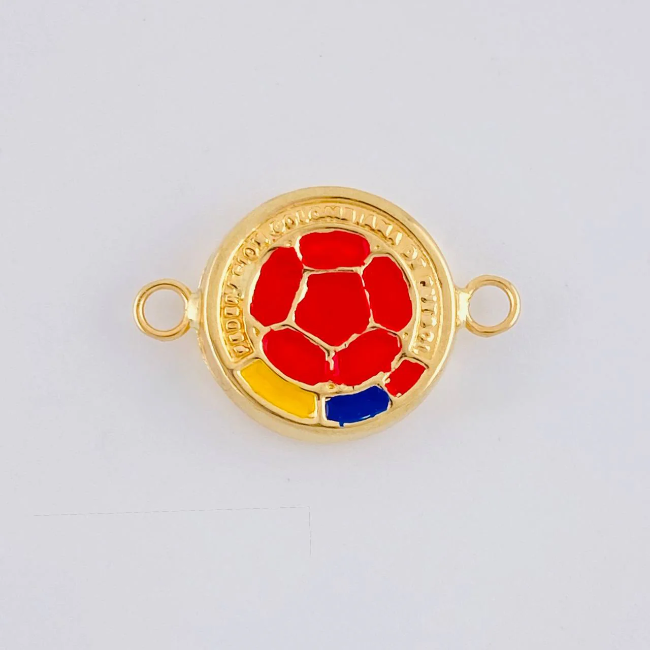 Herraje Escudo selección 0.8g / 1.8cm Oro Amarillo 18K