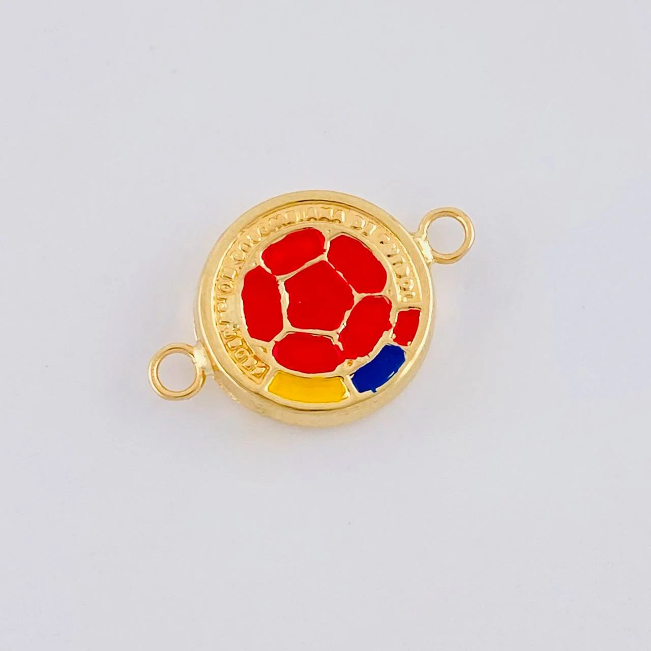 Herraje Escudo selección 0.8g / 1.8cm Oro Amarillo 18K - Image 2