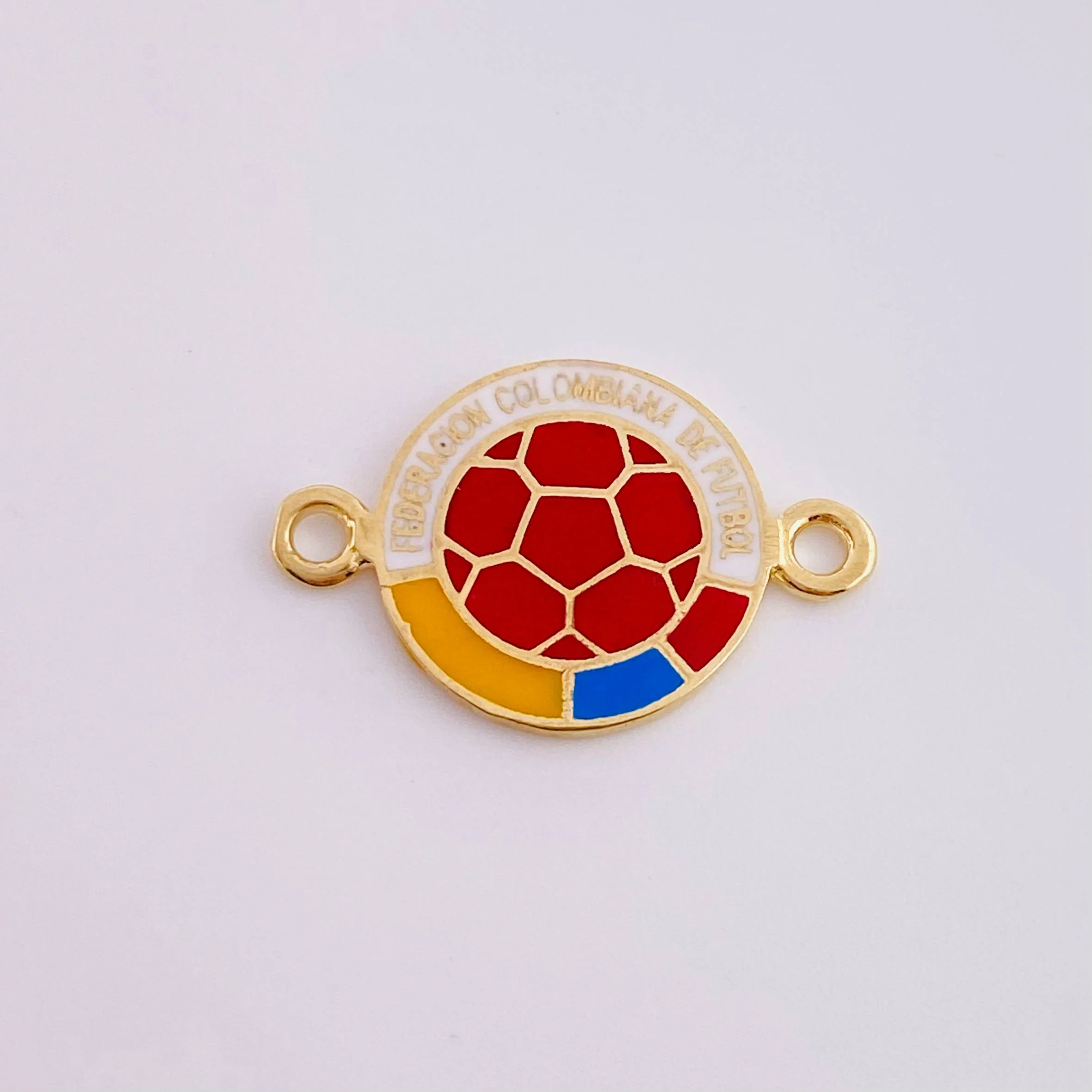 Herraje Escudo Selección 1.8 g / 2.2 cm Oro Amarillo 18K