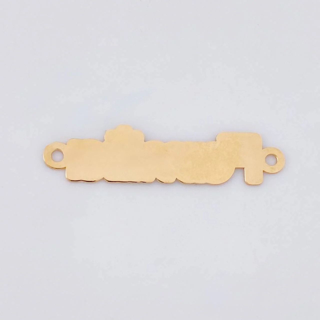 Herraje Familia 0.65g / 3cm Oro Amarillo 18K - Image 3