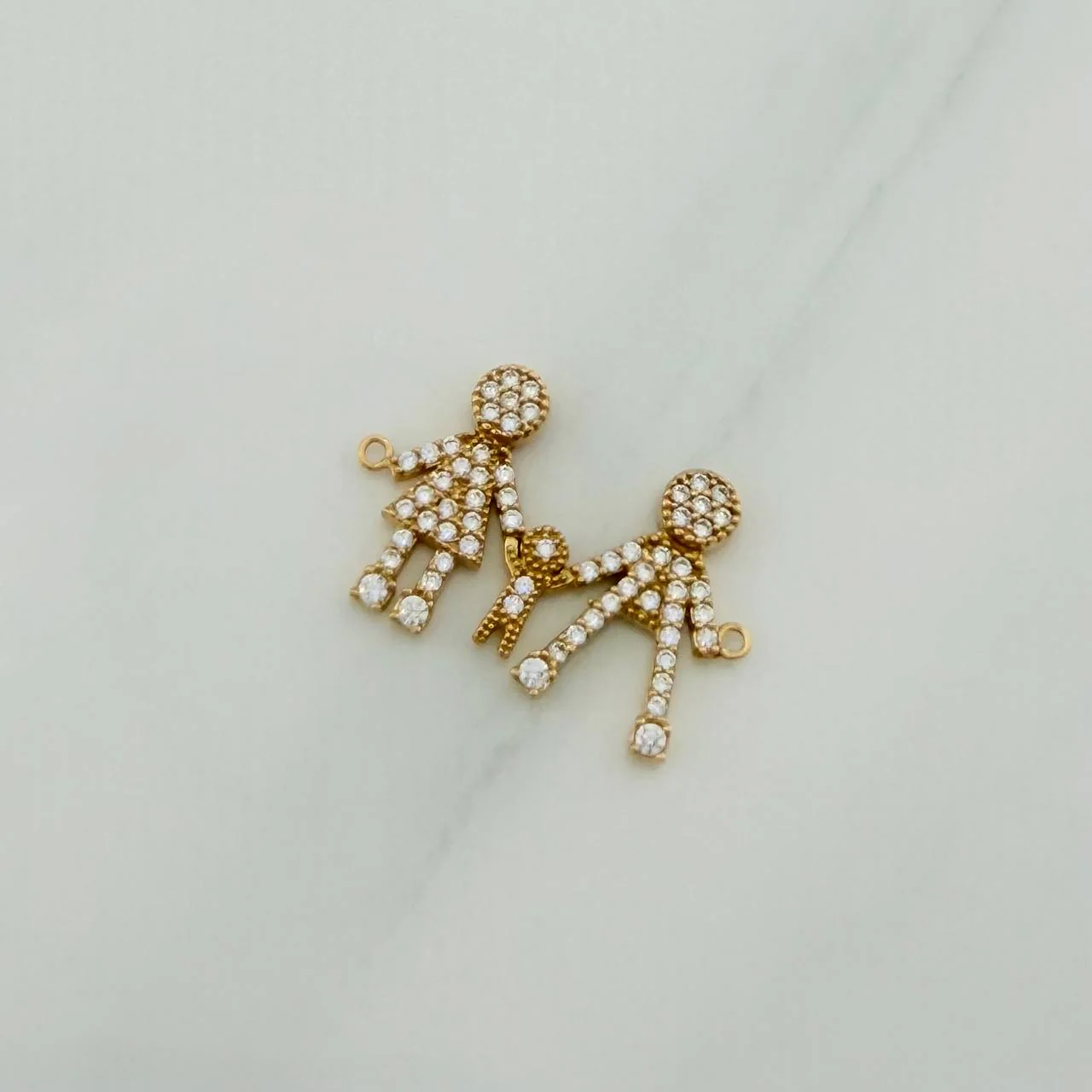 Herraje Familia 1.7gr / 2.3cm / Oro Amarillo 18K % - Image 2