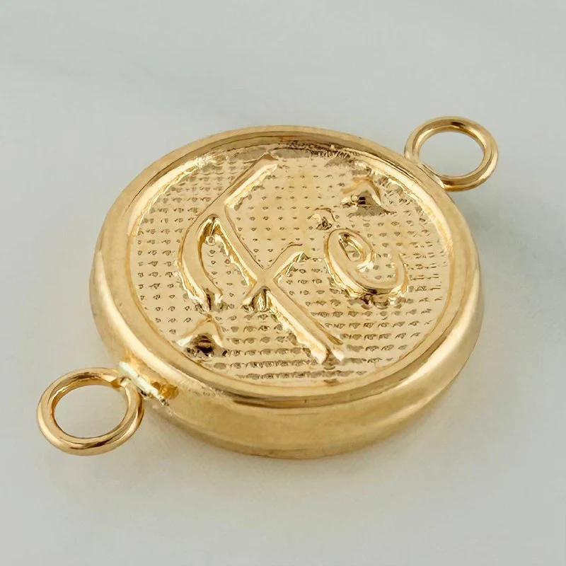 Herraje Fe 0.8gr / 1.9cm / Oro Amarillo 18K % - Image 3