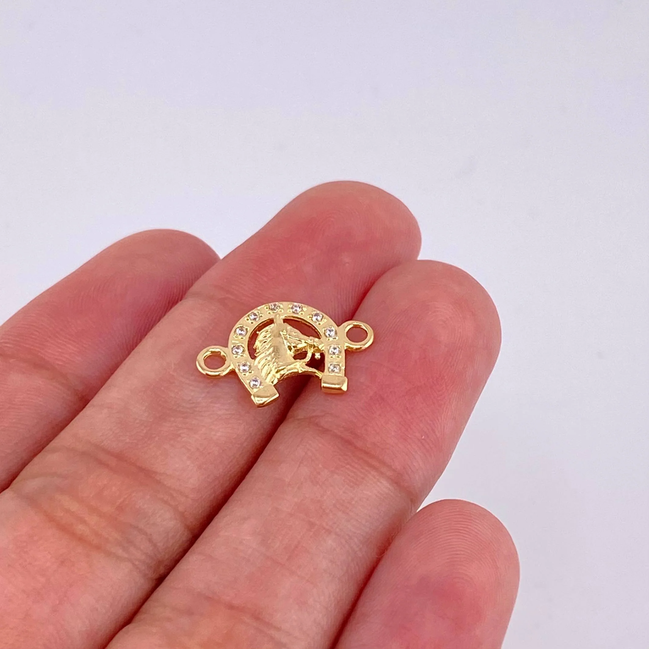 Herraje Herradura Caballo 1 g / 1.6 cm Oro Amarillo 18K - Image 3