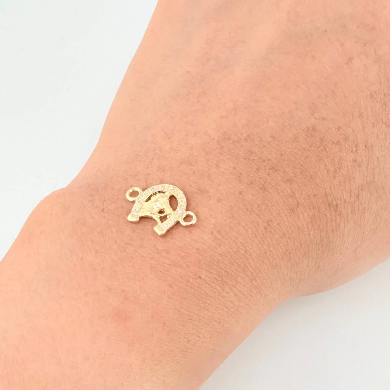 Herraje Herradura Caballo 1 g / 1.6 cm Oro Amarillo 18K - Image 4