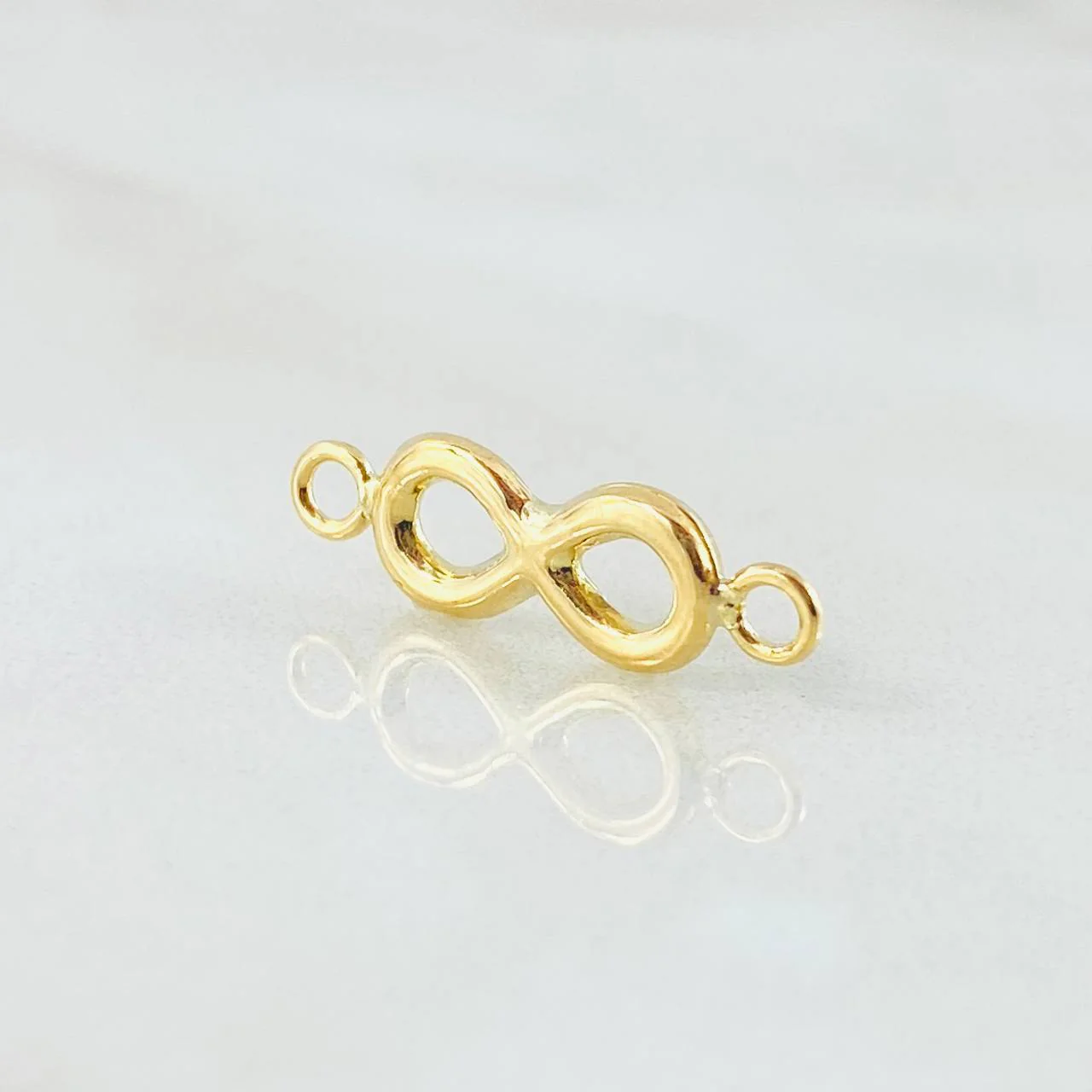 Herraje Infinito 0.4 g / 1.9 cm Oro Amarillo 18K - Image 2