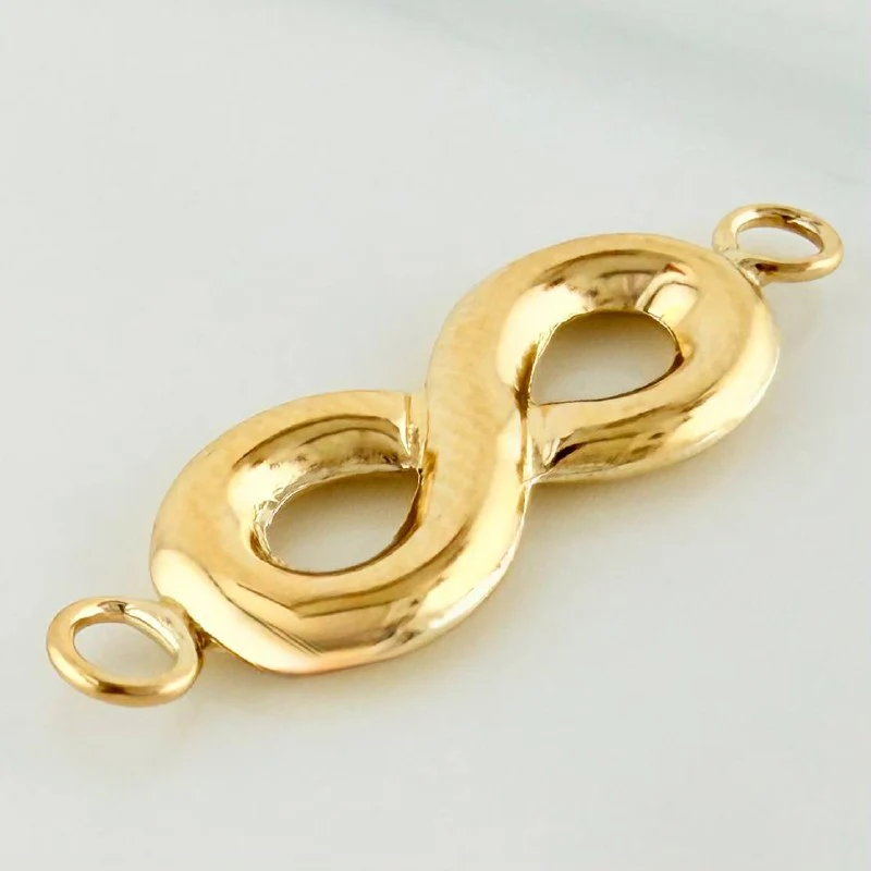 Herraje Infinito 0.7 g / 2.2 cm Oro Amarillo 18K - Image 3