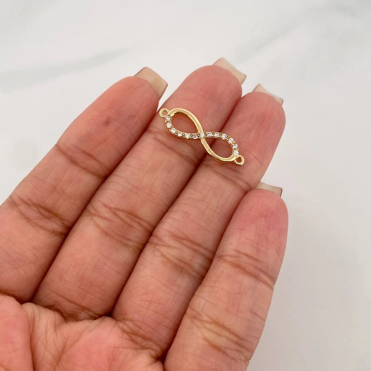 Herraje Infinito 0.95 g / 0.8 cm Oro Amarillo 18K - Image 4