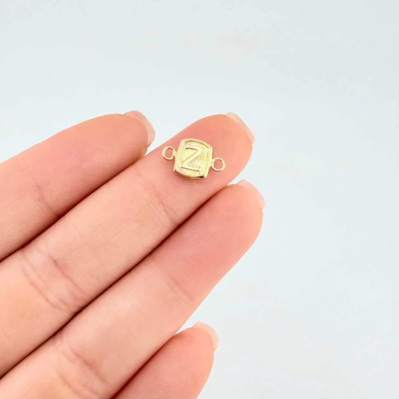 Herraje Letra Z 0.3 g / 1.2 cm Oro Amarillo 18K - Image 3