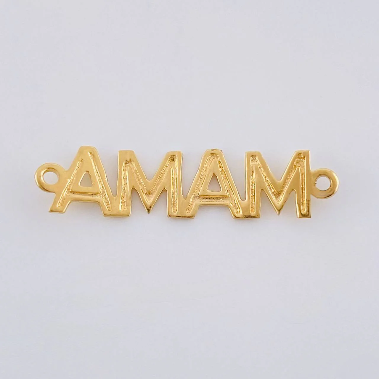 Herraje Mama 1.15 g / 1.9 cm Oro Amarillo 18K - Image 2