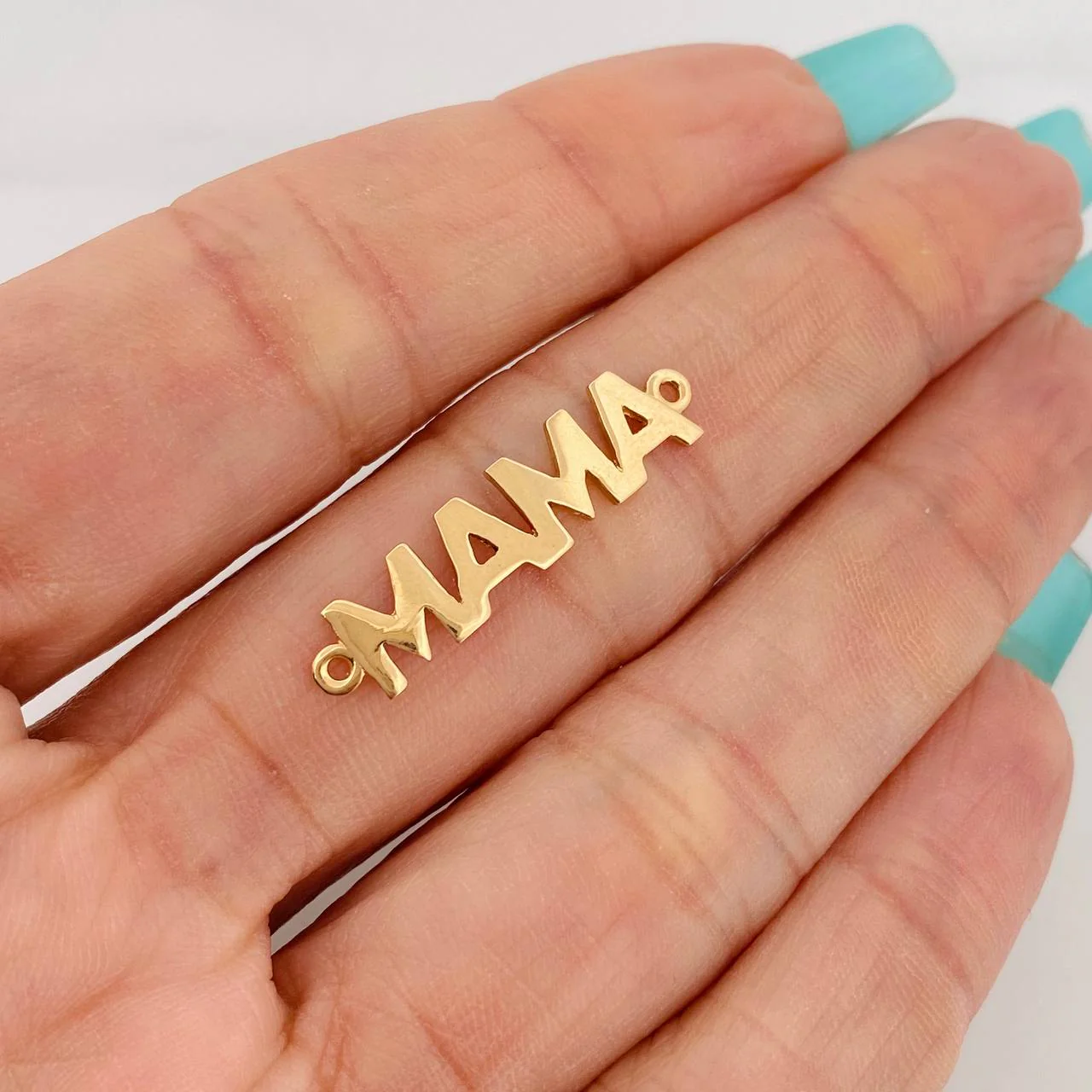 Herraje Mama 1.2gr / 3cm / Oro Amarillo 18K % - Image 4