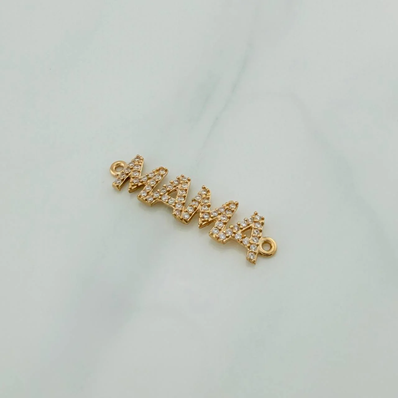 Herraje Mama 1.3 g / 2.9 cm Oro Amarillo 18K - Image 2