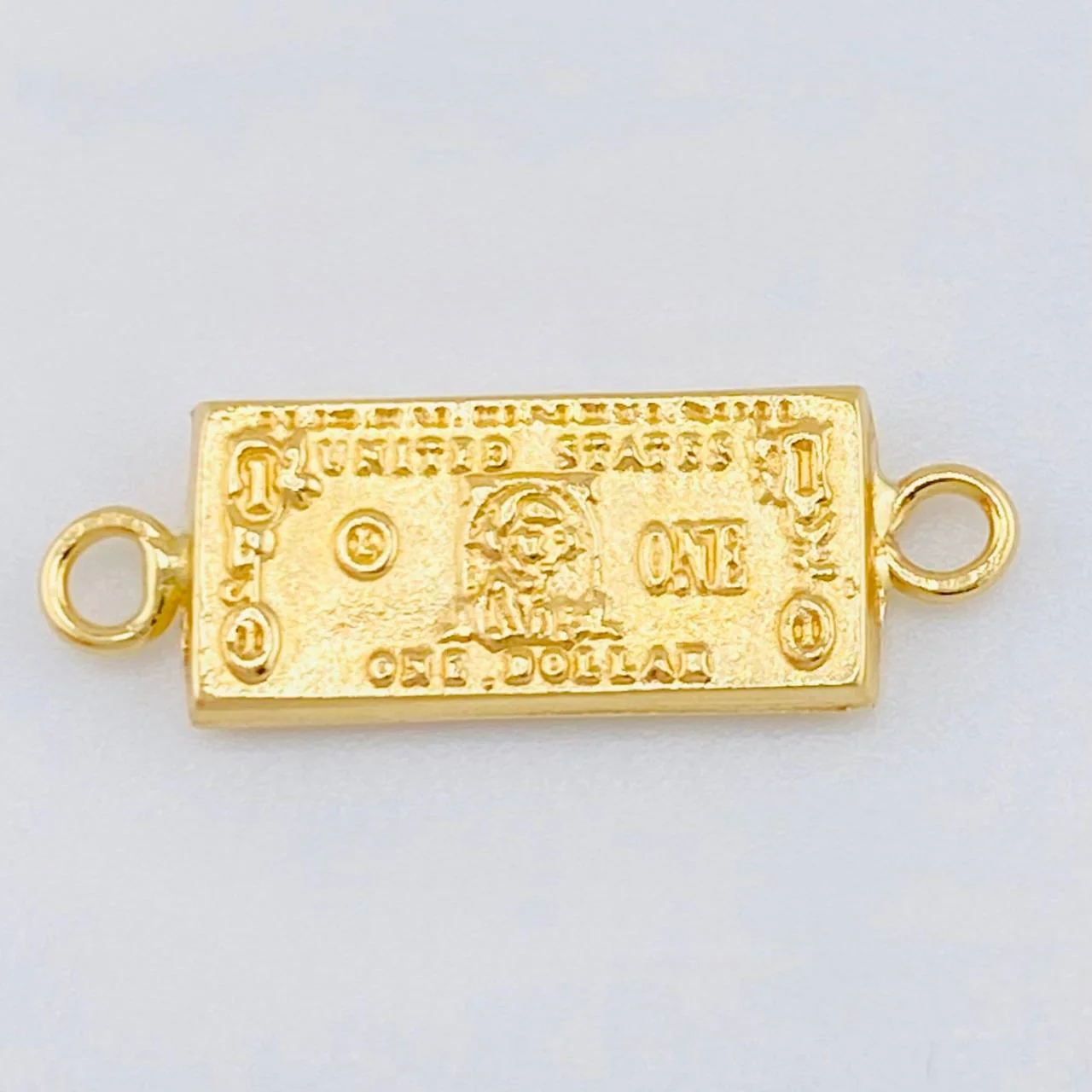 Herraje One Dolar 0.6 g / 2 cm Oro Amarillo 18K - Image 2