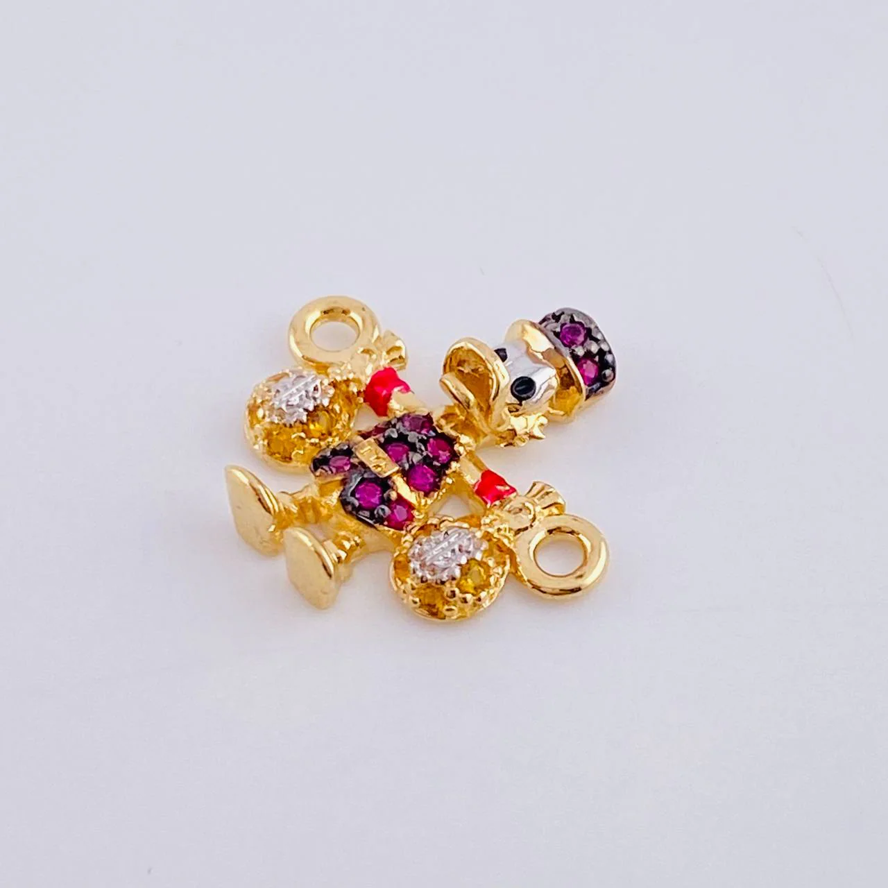 Herraje Pato Bolsa Dinero 1.45gr / 1.5cm / Oro Amarillo 18K - Image 2