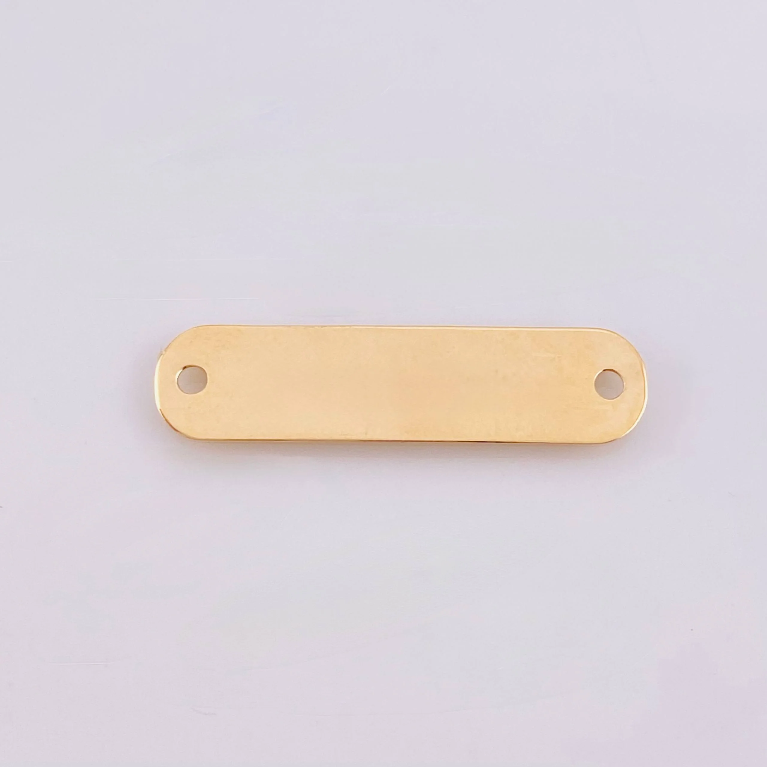 Herraje Placa Ovalada 0.8gr / 3cm / Oro Amarillo 18K - Image 5