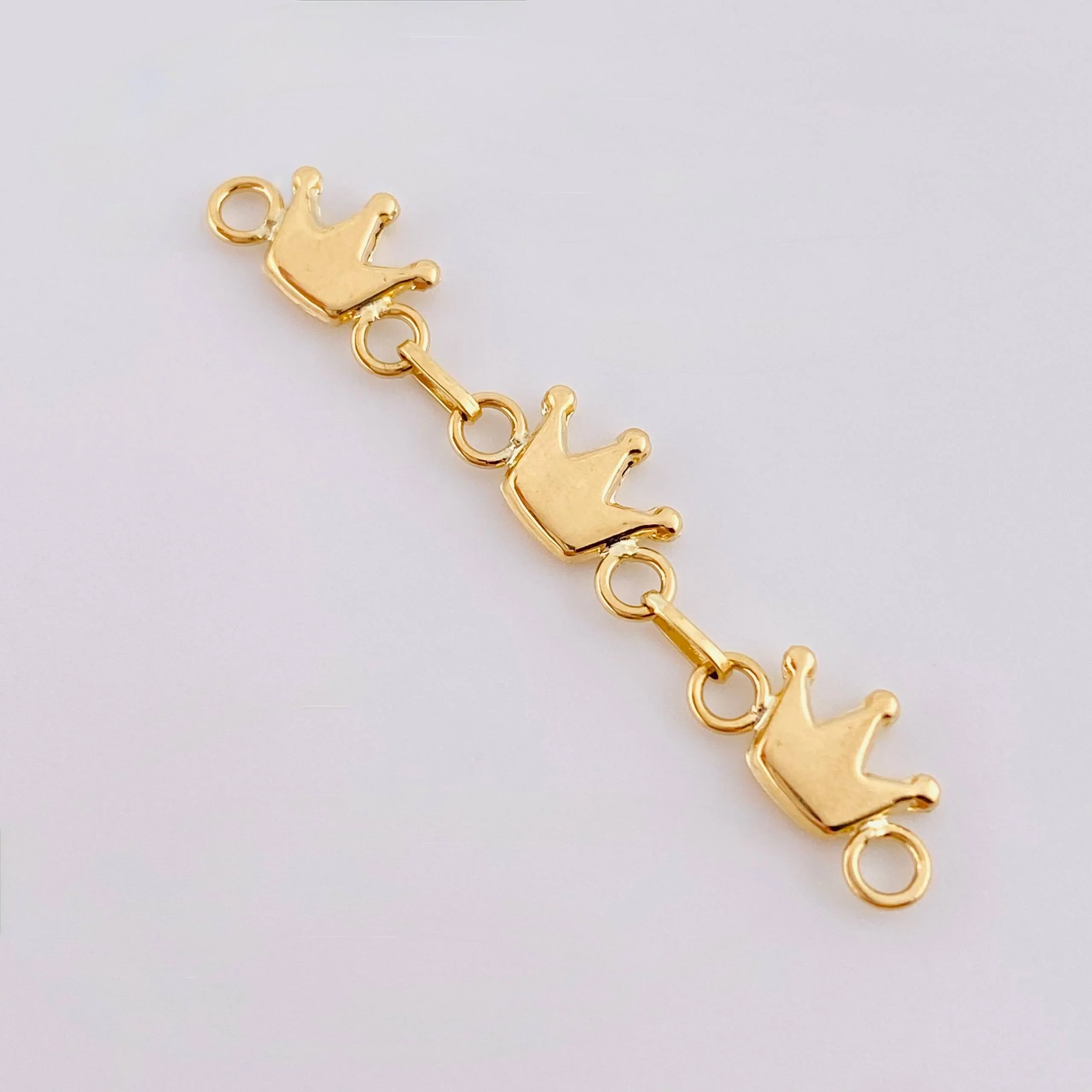 Herraje Retazo Coronas 0.85 g / 4 cm Oro Amarillo 18K - Image 2