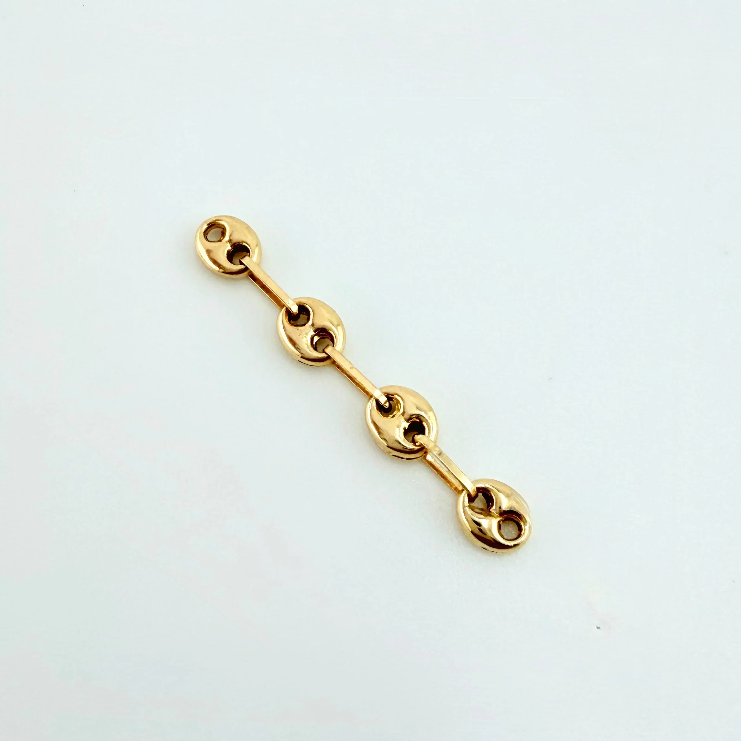 Herraje Retazo Gc 0.4 g / 3 cm Oro Amarillo 18K - Image 2