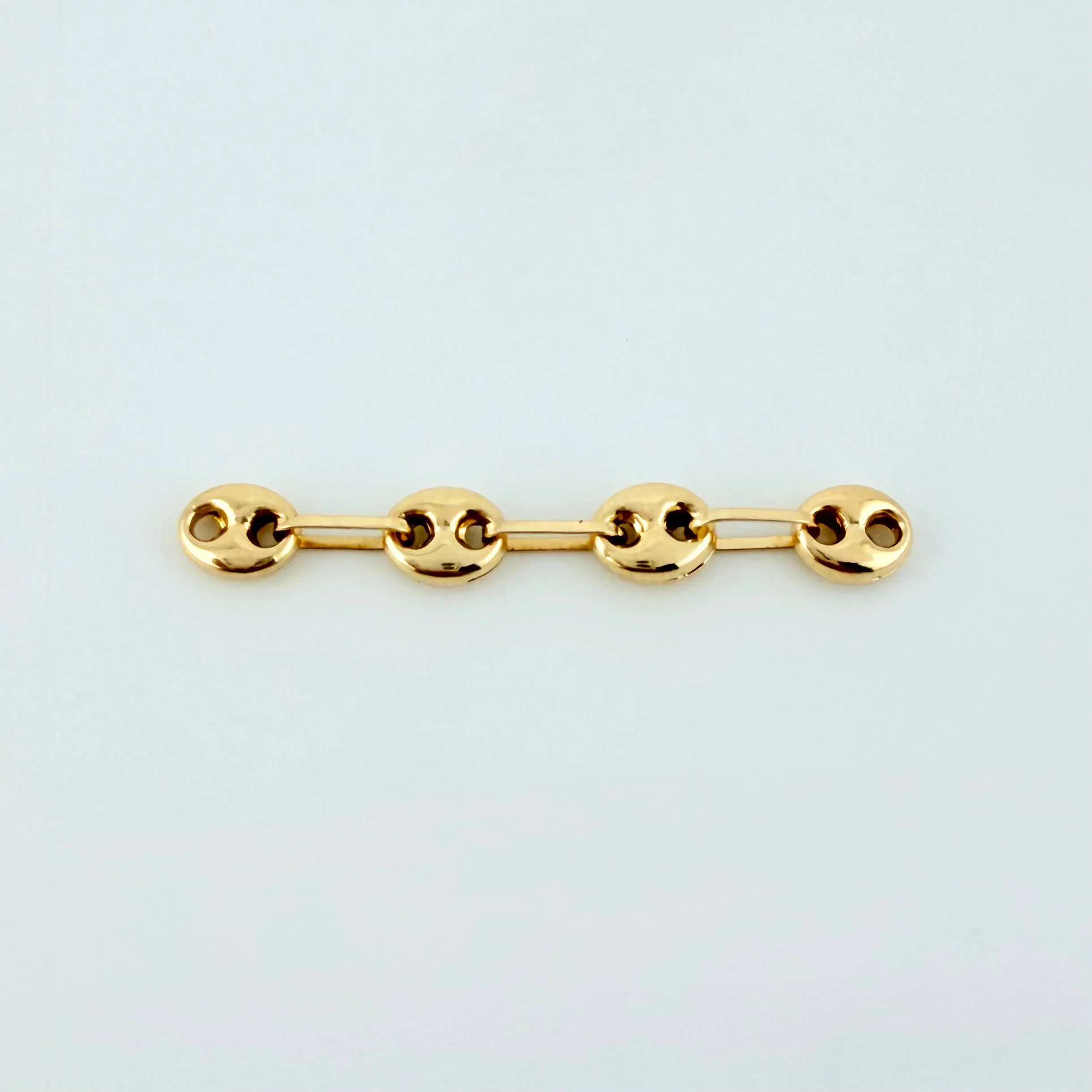 Herraje Retazo Gc 0.45 g / 2.7 cm Oro Amarillo 18K