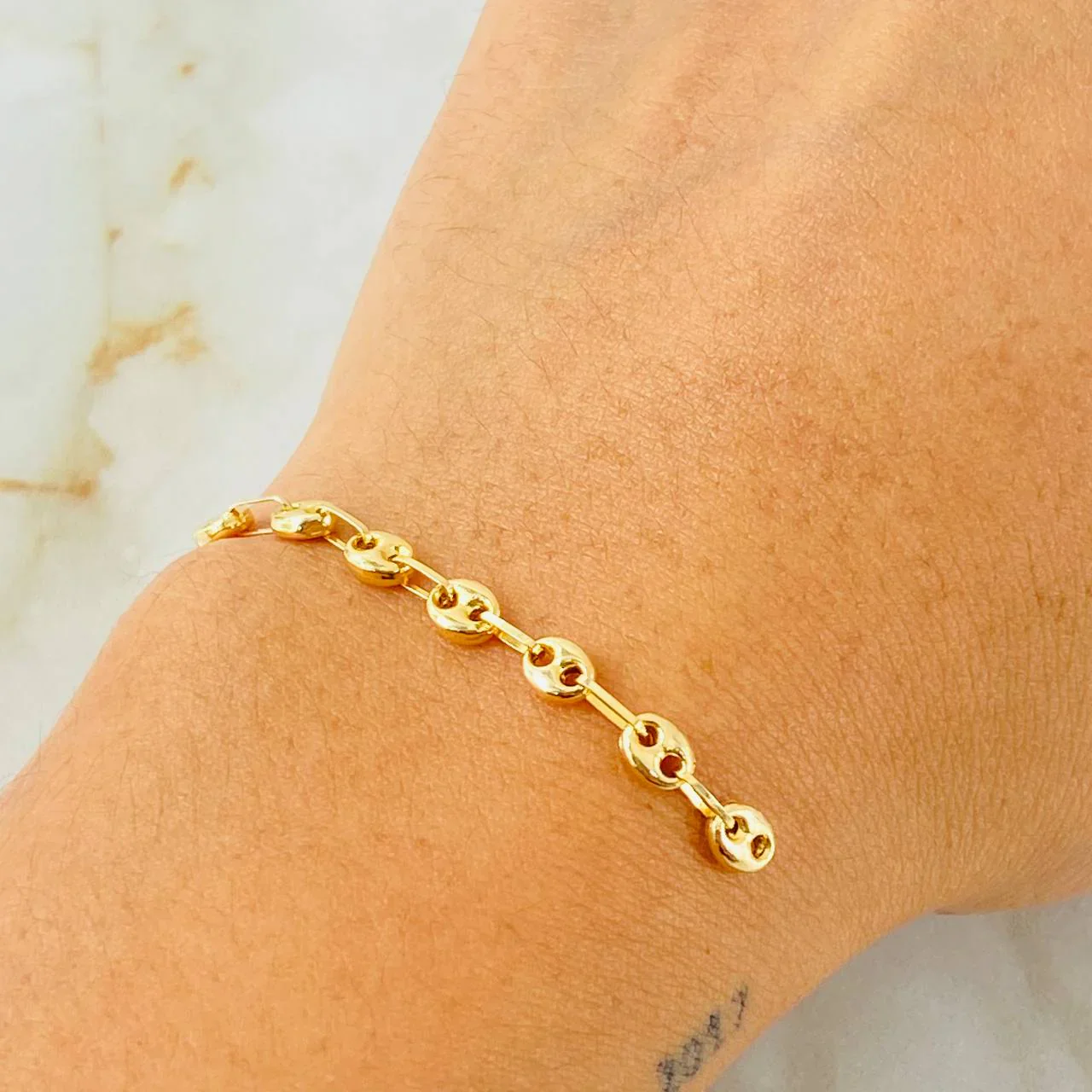 Herraje Retazo Gc 0.6 g / 5 cm Oro Amarillo 18K - Image 3