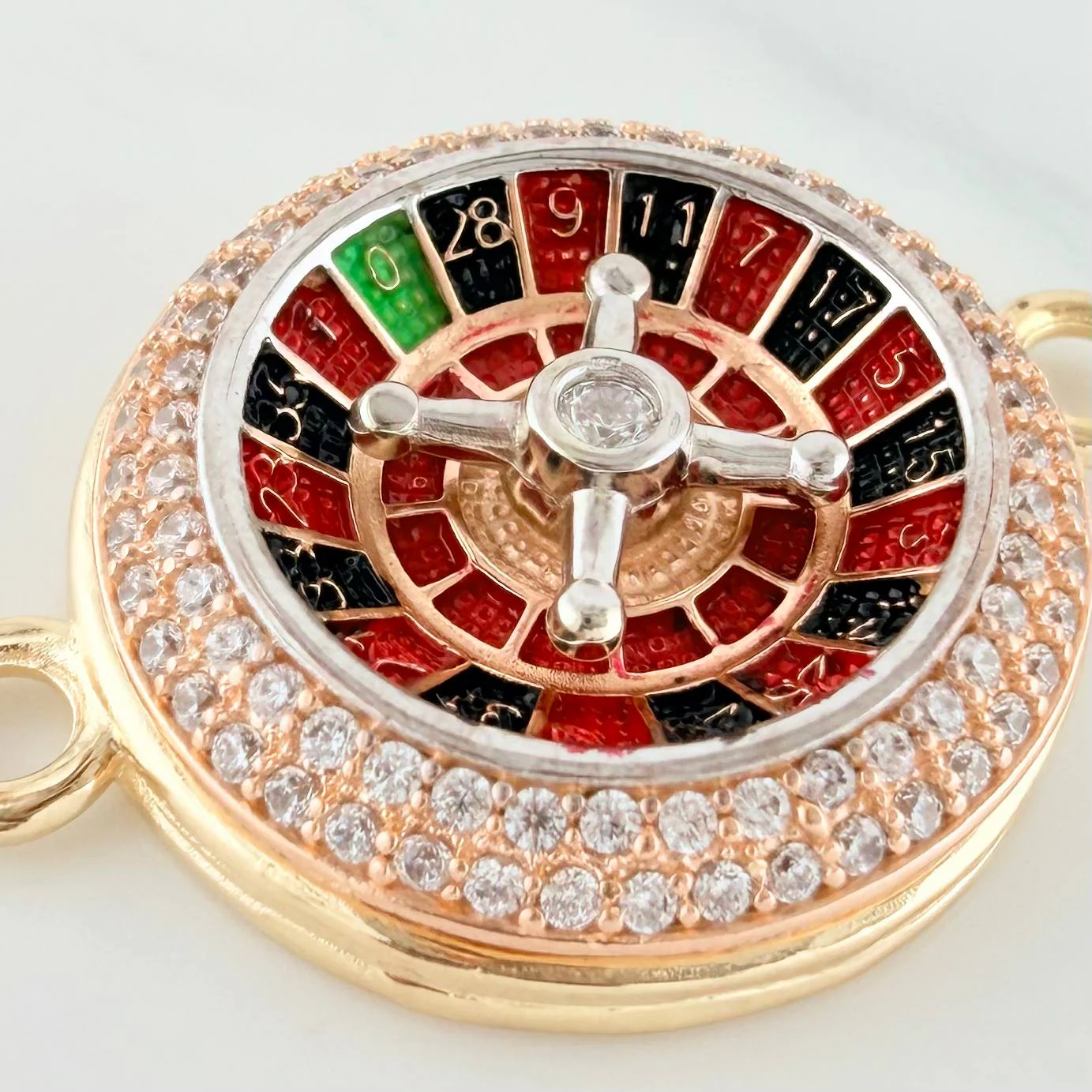 Herraje Ruleta 5.55 g / 2.7 cm Tres Oros 18K - Image 3