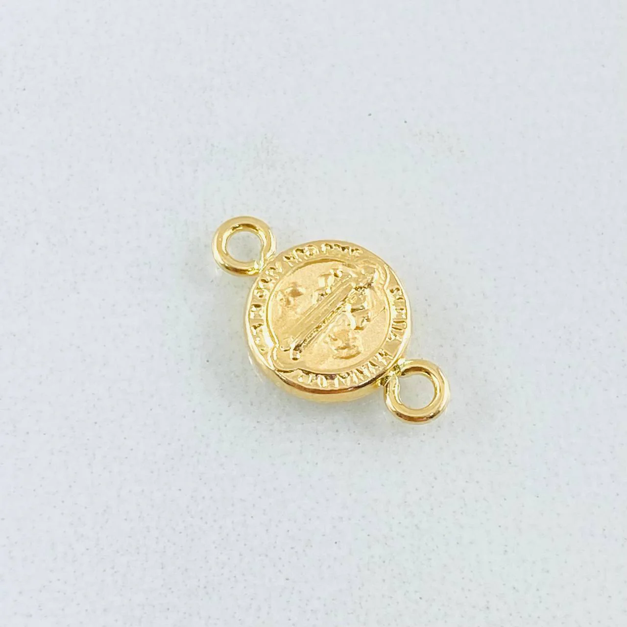 Herraje San Benito 0.35 g / 1.5 cm Oro Amarillo 18K - Image 2
