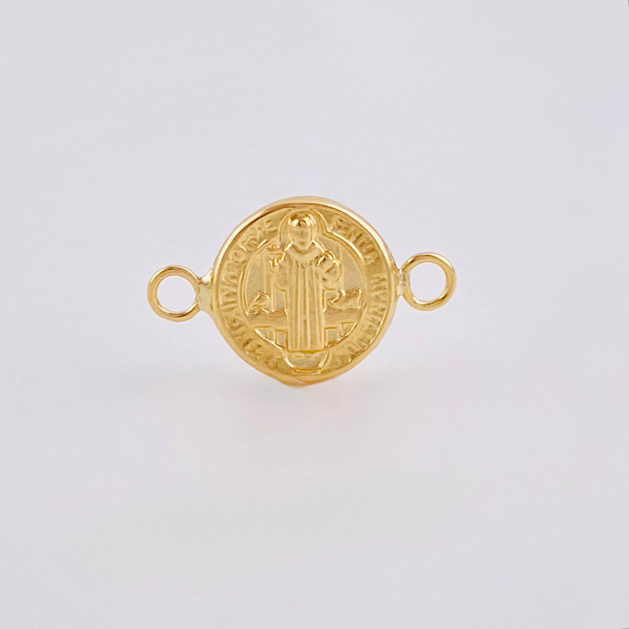 Herraje San Benito 0.3gr / 1.4cm / Oro Amarillo 18K * - Image 4