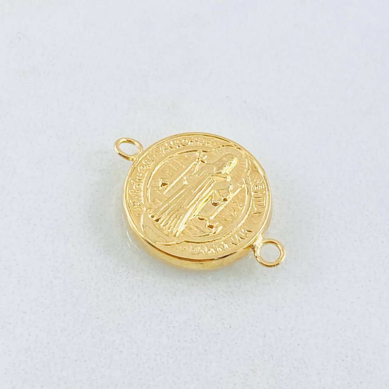 Herraje San Benito 0.55 g / 1.6 cm Oro Amarillo 18K - Image 2