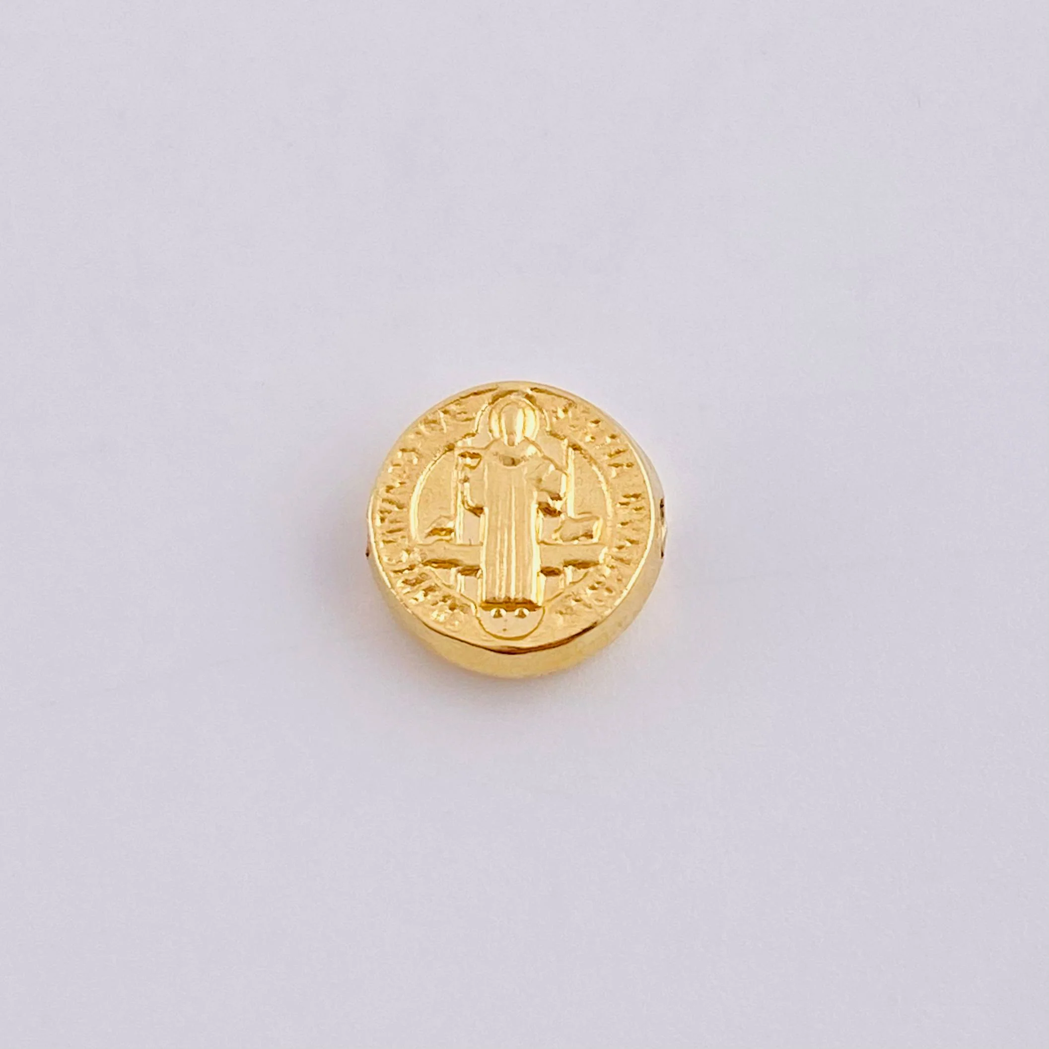 Herraje San Benito 0.55g / 1cm Oro Amarillo 18K