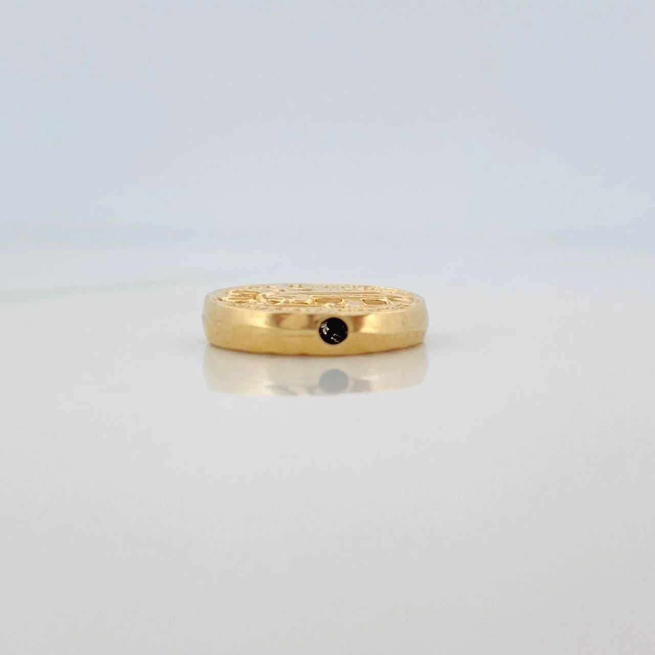 Herraje San Benito 0.7gr / 1.2cm / Oro Amarillo 18K & - Image 3
